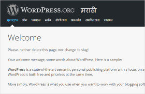 wordpress-marathi